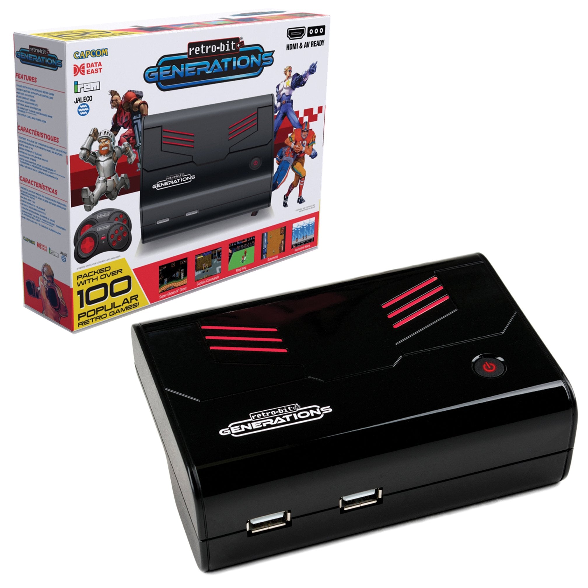 Console des générations Retrobit Console des générations Retrobit